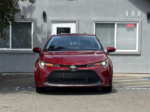 Ruby Flare Pearl 2022 Toyota Corolla LE