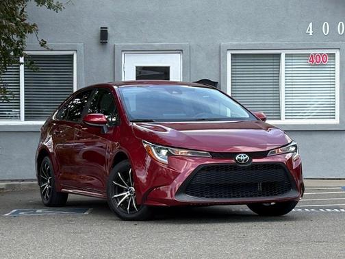Ruby Flare Pearl 2022 Toyota Corolla LE
