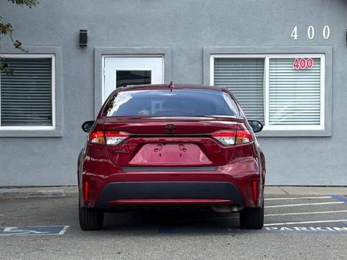 Ruby Flare Pearl 2022 Toyota Corolla LE