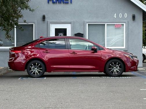 Ruby Flare Pearl 2022 Toyota Corolla LE