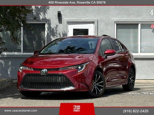 Ruby Flare Pearl 2022 Toyota Corolla LE