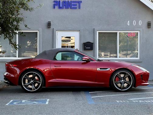 Red 2014 Jaguar F-TYPE V8 S