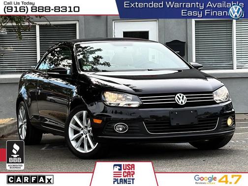 Deep Black Pearl 2016 Volkswagen Eos Komfort Edition
