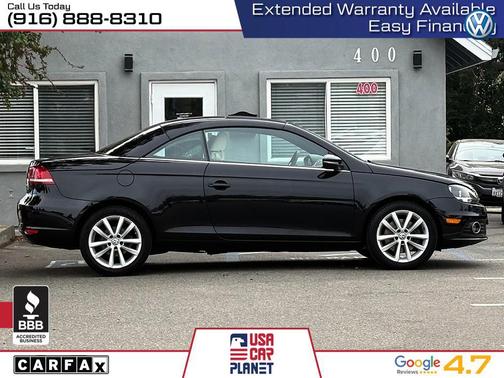 Deep Black Pearl 2016 Volkswagen Eos Komfort Edition