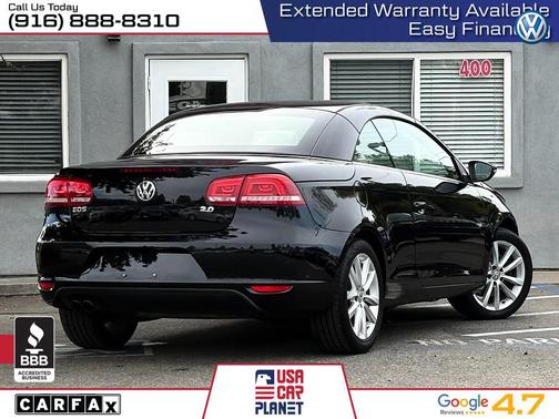 Deep Black Pearl 2016 Volkswagen Eos Komfort Edition