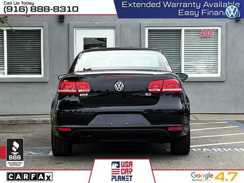 Deep Black Pearl 2016 Volkswagen Eos Komfort Edition