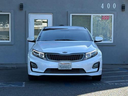 Snow White Pearl 2016 Kia Optima Hybrid EX