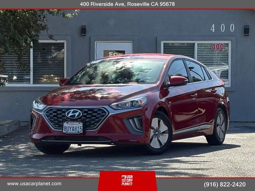 Scarlet Red Pearl 2020 Hyundai IONIQ Hybrid SE