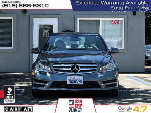 Sapphire Gray Metallic 2012 Mercedes-Benz C-Class C 250 Sport