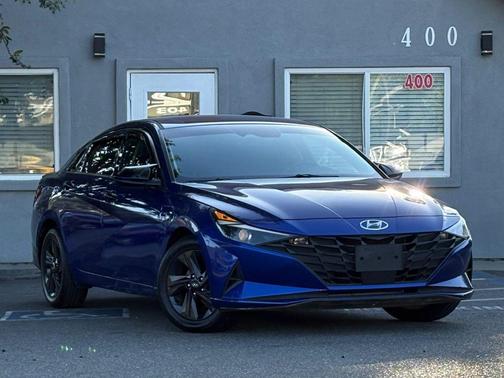 Intense Blue 2023 Hyundai ELANTRA SEL