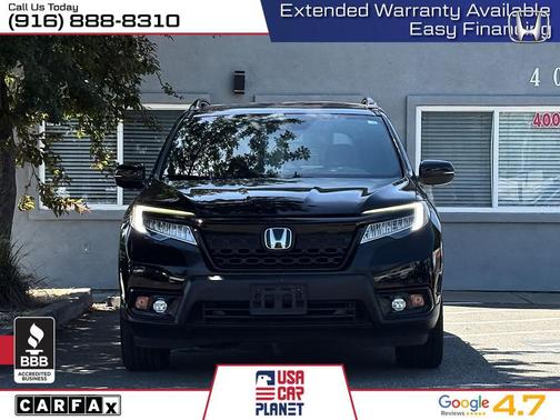 Black 2019 Honda Passport Touring