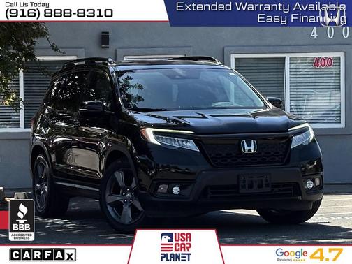 Black 2019 Honda Passport Touring