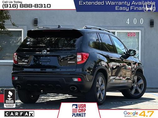 Black 2019 Honda Passport Touring