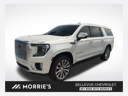 White Frost Tri-Coat 2021 GMC Yukon XL Denali