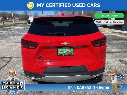 Red Hot 2023 Chevrolet Blazer 2LT