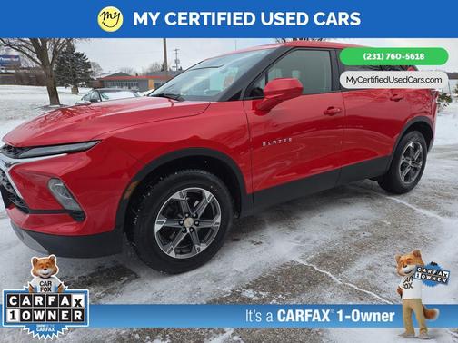 Red Hot 2023 Chevrolet Blazer 2LT