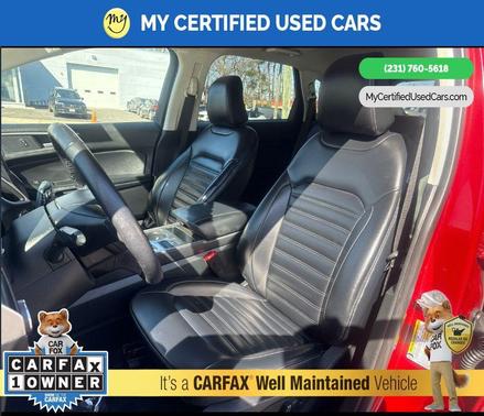 Red Metallic 2024 Ford Edge SEL