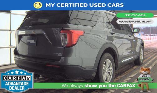 Gray Metallic 2023 Ford Explorer XLT