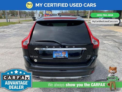 Onyx Black Metallic 2017 Volvo XC60 T5 Inscription