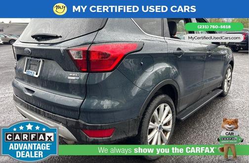 Sea Green 2019 Ford Escape SEL