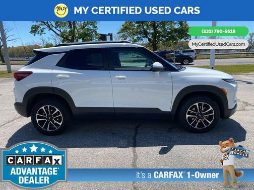 Summit White 2024 Chevrolet Trailblazer LT