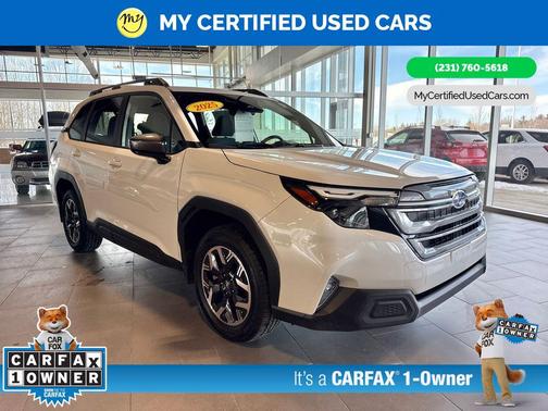 Crystal White Pearl 2025 Subaru Forester Premium