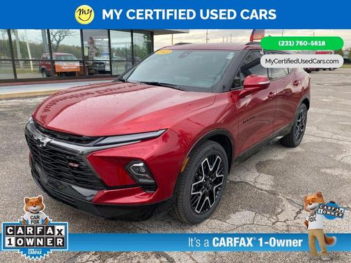 Radiant Red Tintcoat 2023 Chevrolet Blazer RS
