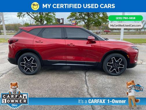 Radiant Red Tintcoat 2023 Chevrolet Blazer RS