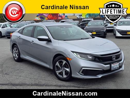 Sonic Gray Pearl 2021 Honda Civic LX