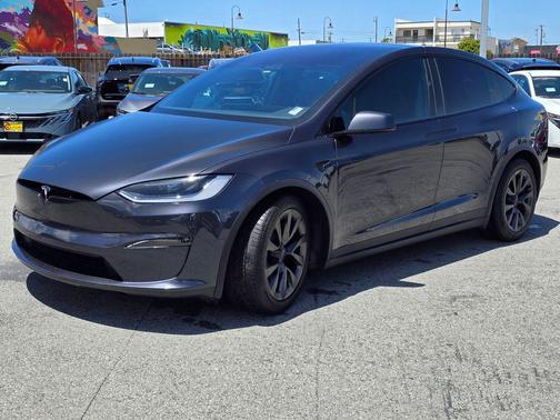 Stealth Grey 2024 Tesla Model X Long Range