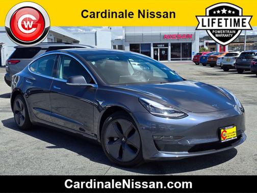 Grey 2019 Tesla Model 3 Long Range