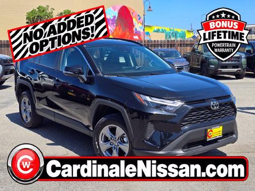 Midnight Black Metallic 2025 Toyota RAV4 XLE