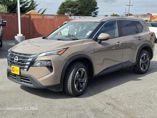 Baja Storm Metallic 2025 Nissan Rogue SV