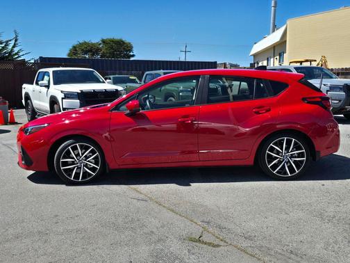 Pure Red 2024 Subaru Impreza Sport