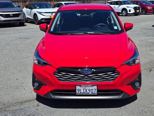 Pure Red 2024 Subaru Impreza Sport