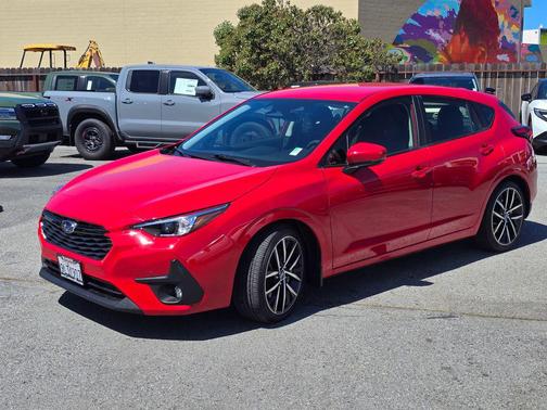 Pure Red 2024 Subaru Impreza Sport