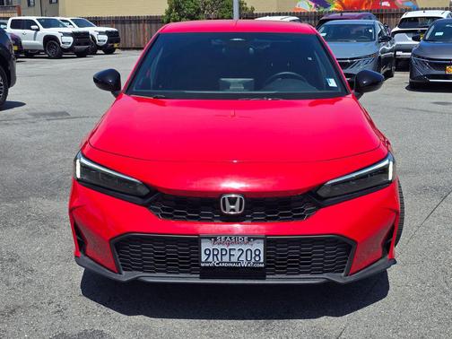 Rallye Red 2025 Honda Civic Sport