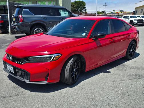 Rallye Red 2025 Honda Civic Sport