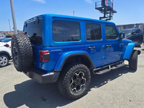 Hydro Blue Pearlcoat 2021 Jeep Wrangler Unlimited 4xe Rubicon