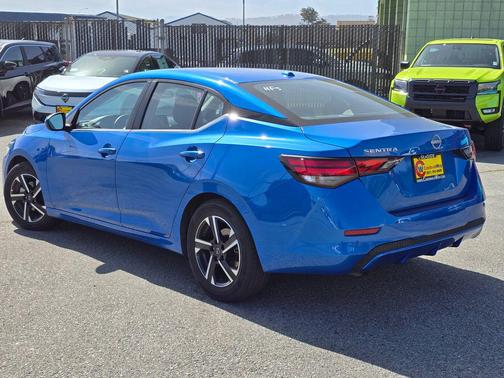 Electric Blue Metallic 2025 Nissan Sentra SV
