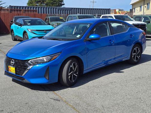 Electric Blue Metallic 2025 Nissan Sentra SV