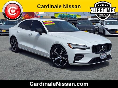 Fusion Red Metallic 2024 Volvo S60 B5 Core Dark Theme