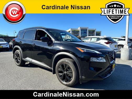 Super Black 2023 Nissan Rogue SV