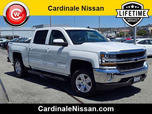 Summit White 2018 Chevrolet Silverado 1500 1LT
