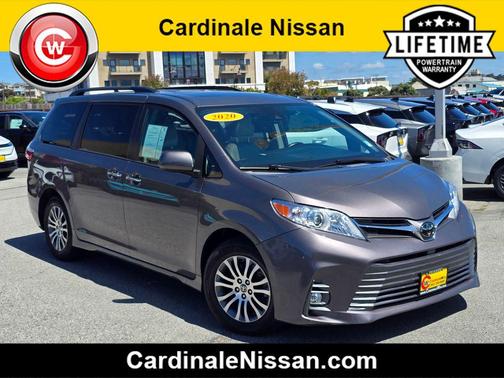 Predawn Gray Mica 2020 Toyota Sienna XLE
