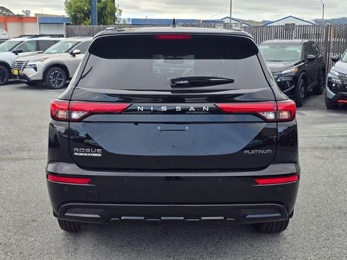 Cosmic Black 2026 Nissan Rogue Plug-In Hybrid Platinum