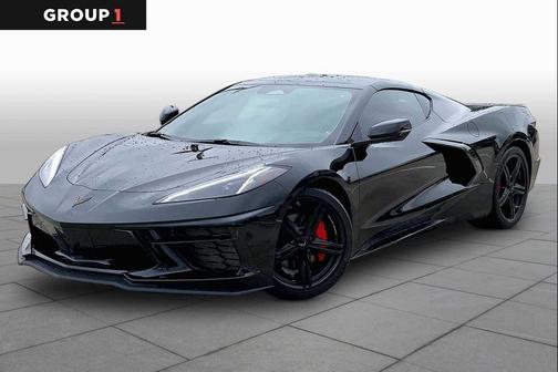 Black 2026 Chevrolet Corvette Stingray w/1LT