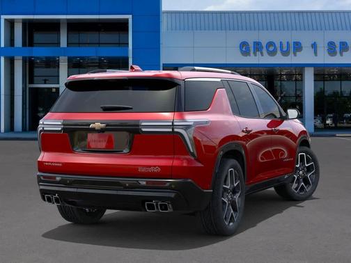 Radiant Red Tintcoat 2026 Chevrolet Traverse High Country