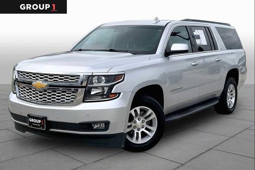 Silver Ice Metallic 2018 Chevrolet Suburban LT