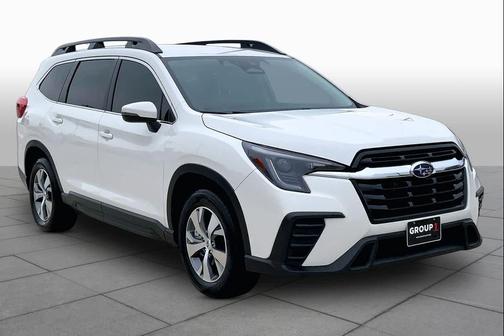 Crystal White Pearl 2023 Subaru Ascent Premium 8-Passenger